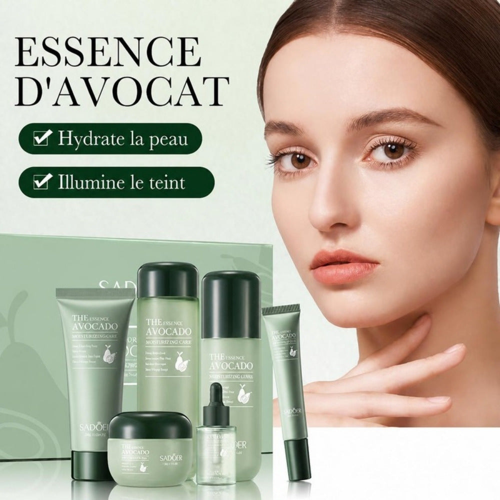 Coffret soin visage à l'avocat