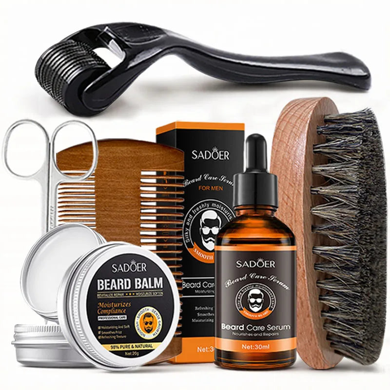 Idées cadeaux beauté pour Noël – kit de soin barbe 6 pièces | CosmétiquebyMk