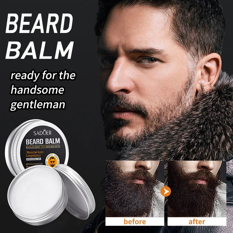 Kit de soin barbe 6 pièces – baume à barbe | CosmétiquebyMk