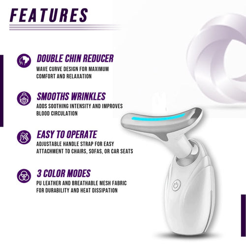 Coffret Beauté 3-en-1 — Lift, Sculptez & Éclatez | LED, Gua Sha Électrique & Microcourant