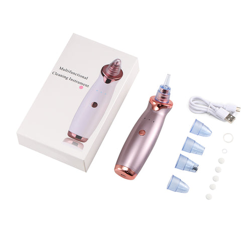 Nettoyant Pores Électrique Anti-Acné — 5 Têtes, Aspiration & Lifting