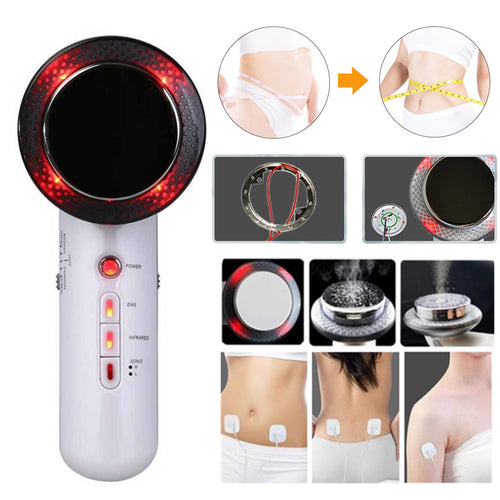 Masseur Ultrasonique Lifting & Minceur — Infrarouge, 5 Modes, Visage & Corps
